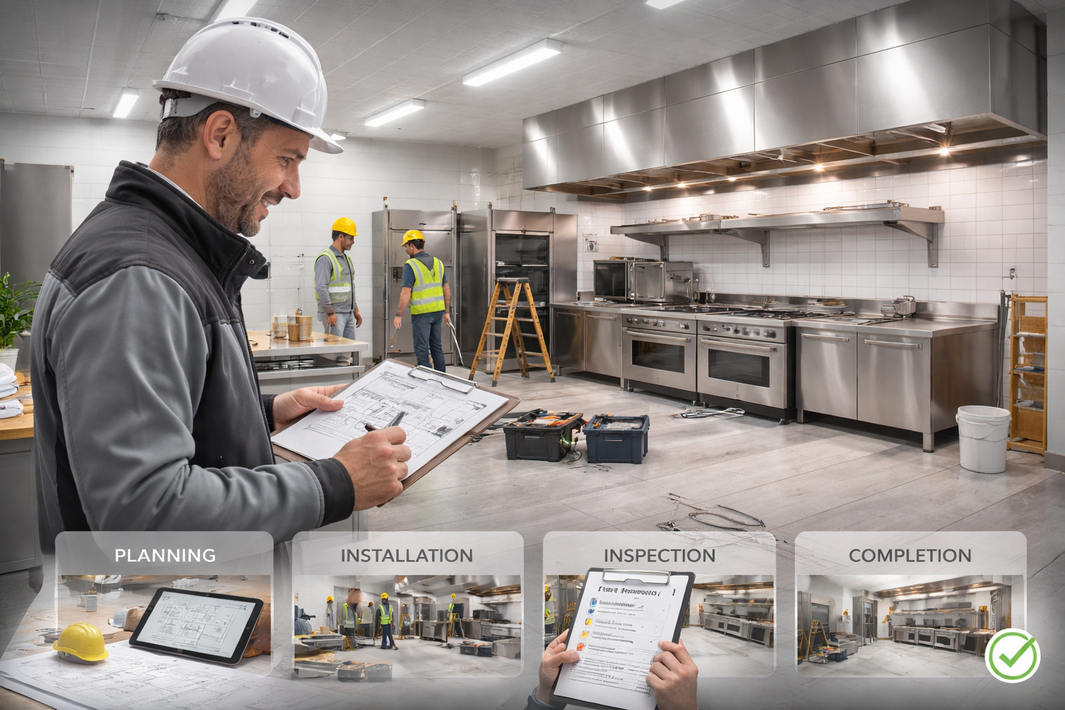 Commercial Kitchen & Production Layout Design service image